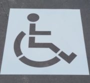 Handicap-Parking-Lot-Stencil