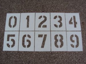 Number-Stencils-6x4