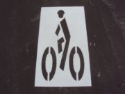 Man-On-Bike-Parking-Lot-Stencil