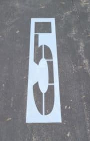 96-Number-Stencil