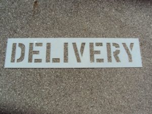 DELIVERY-Parking-Lot-Stencil