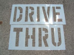 DRIVE-THRU-Parking-Lot-Stencil-18-Inch