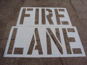 Fire-Lane-Parking-Lot-Stencil-24x12
