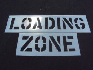 Loading-Zone-Parking-Lot-Stencil