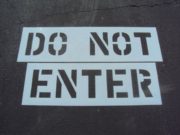 DO-NOT-ENTER-Parking-Lot-Stencil