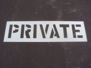 PRIVATE-Parking-Lot-Stencil