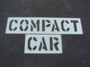 COMPACT-CAR-Parking-Lot-Stencil
