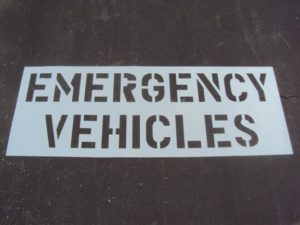 EMERGENCY-VEHICLES-Parking-Lot-Stencil-12