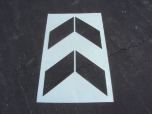 Starbucks-Twin-Chevron-Parking-Lot-Stencil