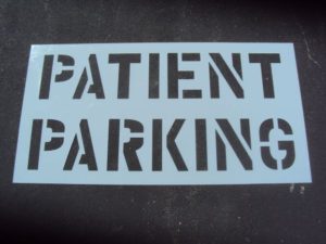 PATIENT-PARKING-Parking-Lot-Stencil