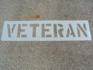 VETERAN-Parking-Lot-Stencil