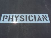 PHYSICIAN-Parking-Lot-Stencil