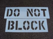 DO-NOT-BLOCK-Parking-Lot-Stencil