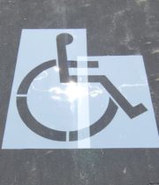 WalMart-Handicap-Stencil