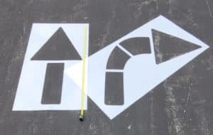 Arrow-Parking-Lot-Stencil