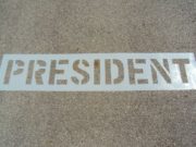 PRESIDENT-Parking-Lot-Stencil