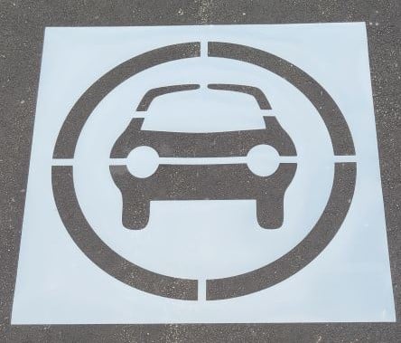 SAFEWAY Online Orders Car Stencil By American Striping