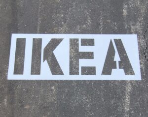 IKEA Parking Lot Stencils - Image 11